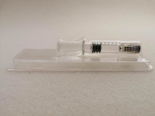 Медицинское изделие Блейстерная упаковка ПЭТ ПВХ Склепа для 1, 0 мл шприца Тип процесса